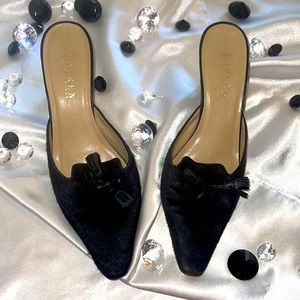 Ralph Lauren Backless Kitten Heel